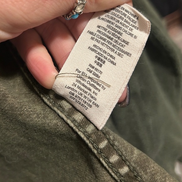 Free People Twill Moto Jacket Size X-Small - Picture 12 of 14